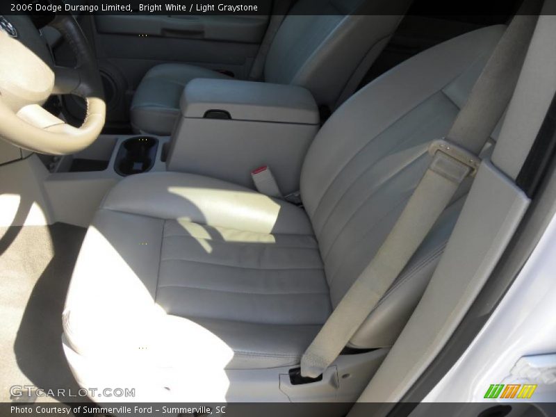 Bright White / Light Graystone 2006 Dodge Durango Limited