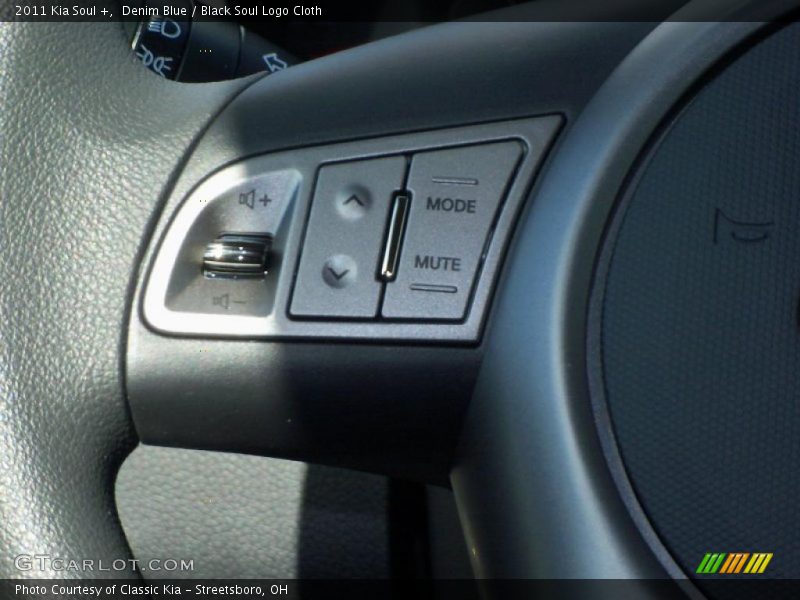 Denim Blue / Black Soul Logo Cloth 2011 Kia Soul +