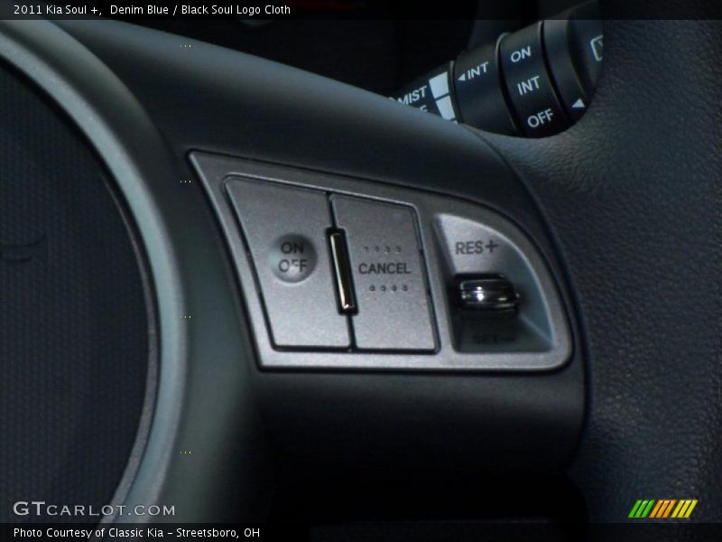 Denim Blue / Black Soul Logo Cloth 2011 Kia Soul +