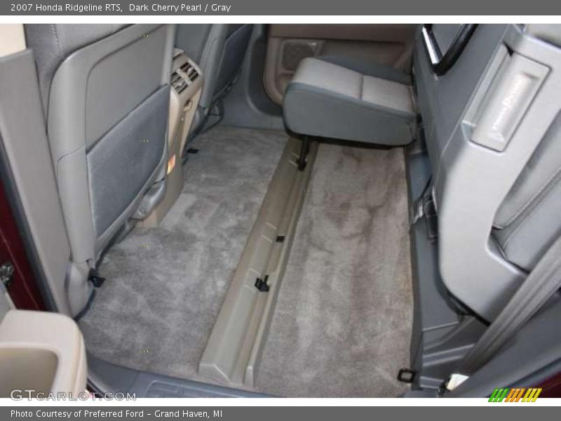 Dark Cherry Pearl / Gray 2007 Honda Ridgeline RTS
