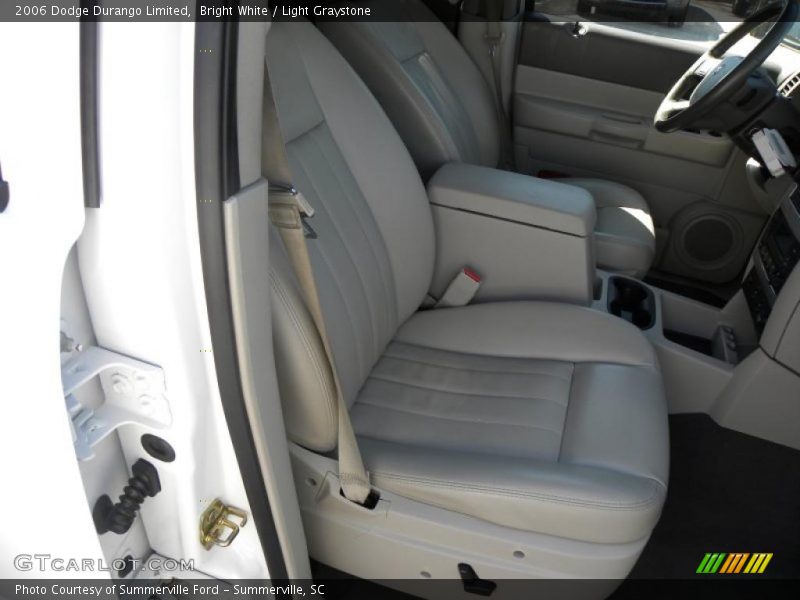 Bright White / Light Graystone 2006 Dodge Durango Limited