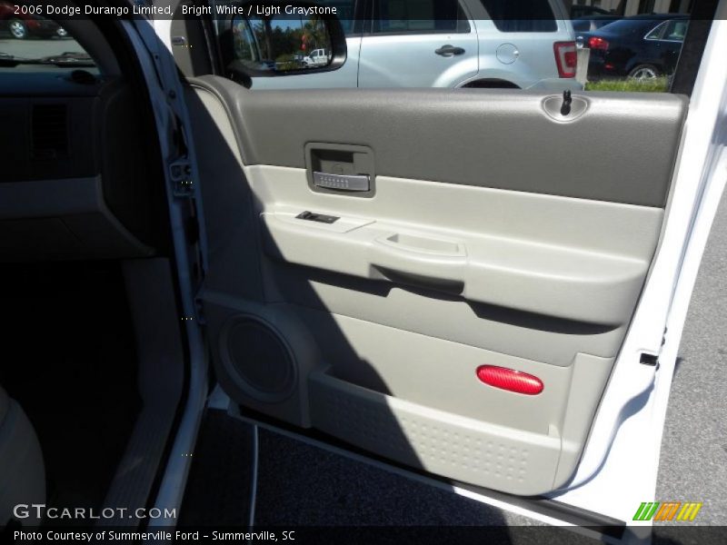 Bright White / Light Graystone 2006 Dodge Durango Limited