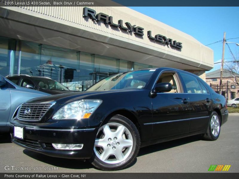 Black Onyx / Cashmere 2005 Lexus LS 430 Sedan