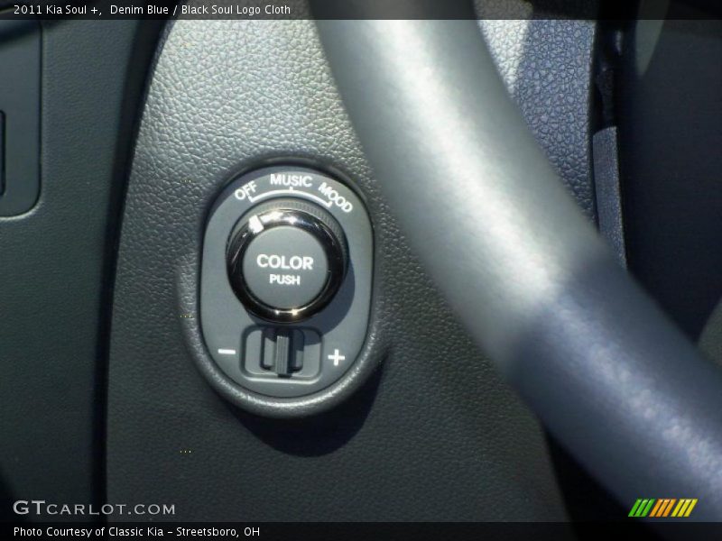 Denim Blue / Black Soul Logo Cloth 2011 Kia Soul +