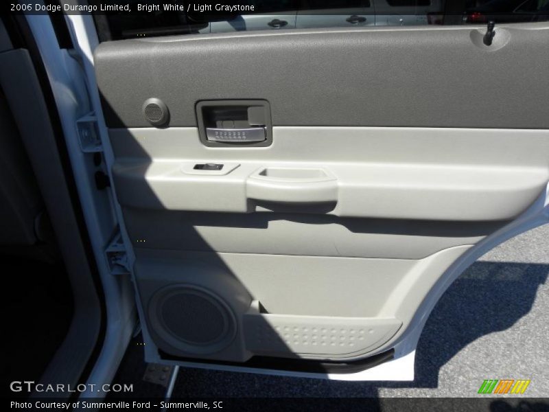 Bright White / Light Graystone 2006 Dodge Durango Limited