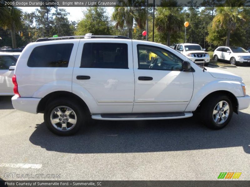 Bright White / Light Graystone 2006 Dodge Durango Limited