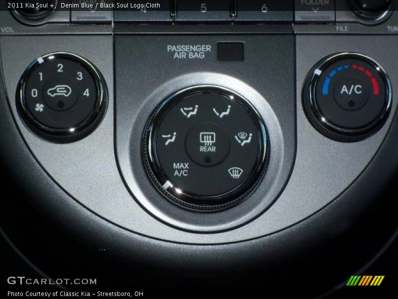 Denim Blue / Black Soul Logo Cloth 2011 Kia Soul +