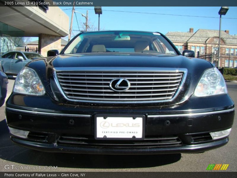 Black Onyx / Cashmere 2005 Lexus LS 430 Sedan