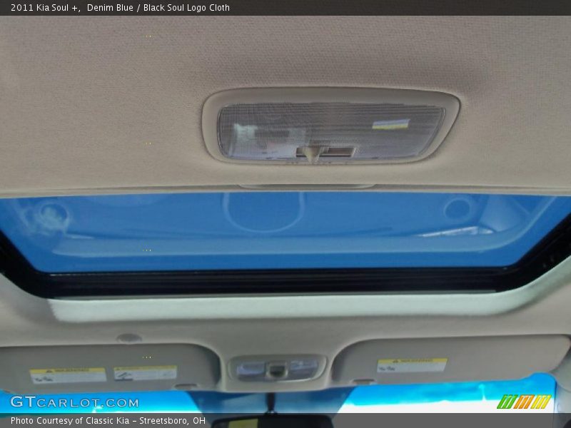 Denim Blue / Black Soul Logo Cloth 2011 Kia Soul +
