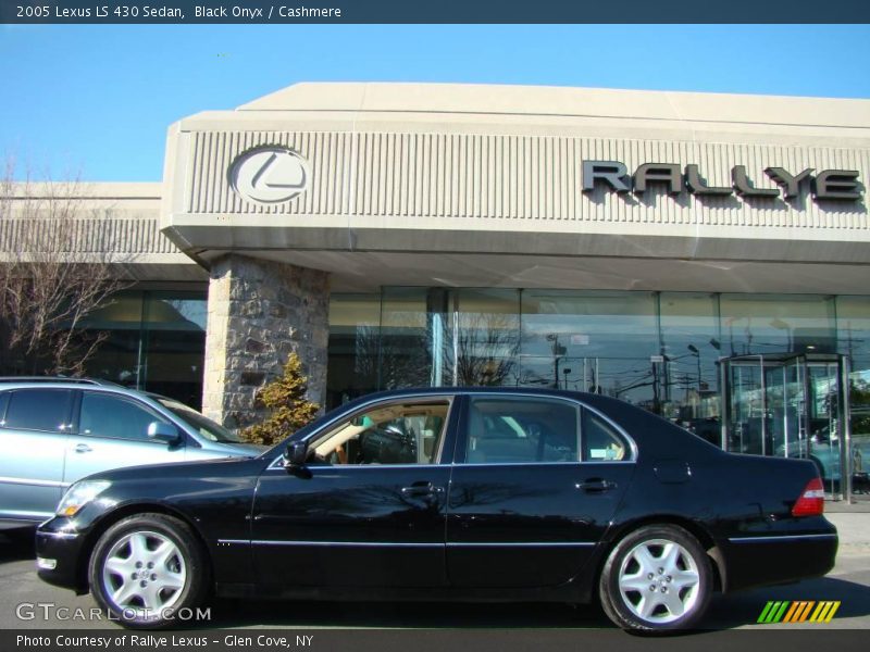 Black Onyx / Cashmere 2005 Lexus LS 430 Sedan