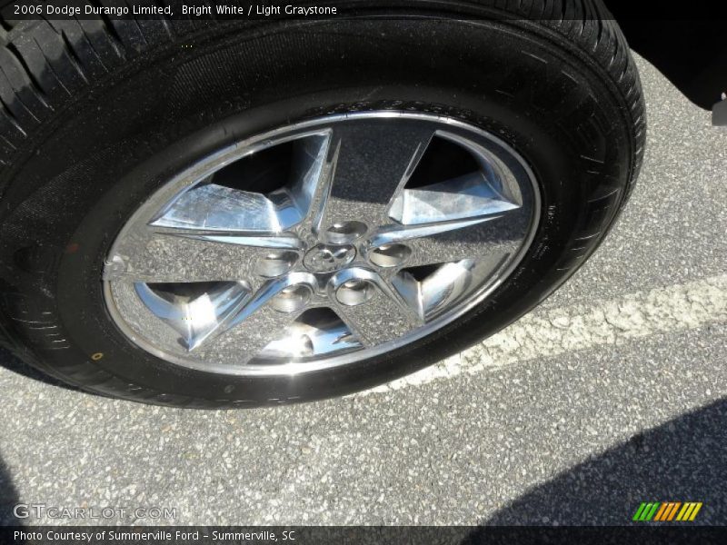 Bright White / Light Graystone 2006 Dodge Durango Limited
