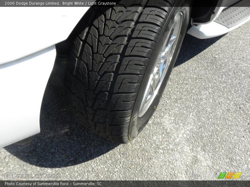 Bright White / Light Graystone 2006 Dodge Durango Limited