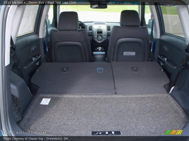 Denim Blue / Black Soul Logo Cloth 2011 Kia Soul +