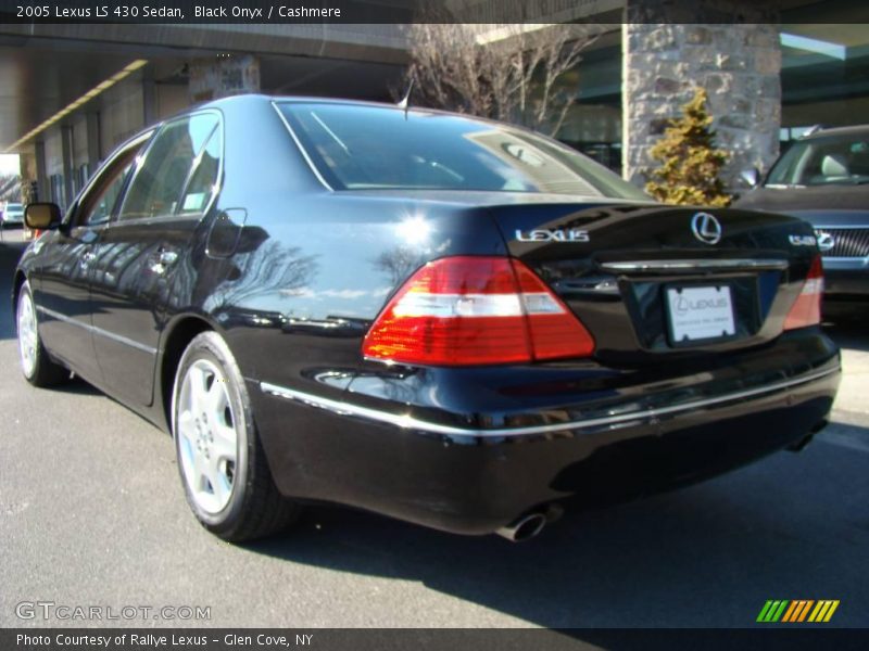 Black Onyx / Cashmere 2005 Lexus LS 430 Sedan