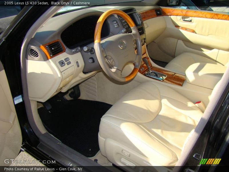 Black Onyx / Cashmere 2005 Lexus LS 430 Sedan
