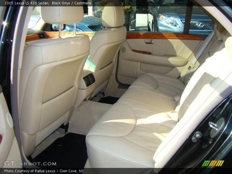 Black Onyx / Cashmere 2005 Lexus LS 430 Sedan
