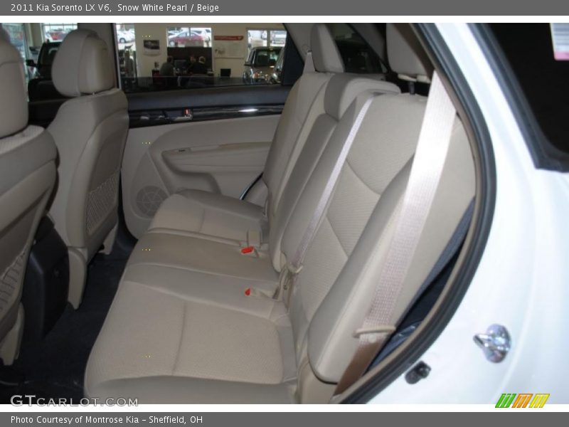  2011 Sorento LX V6 Beige Interior