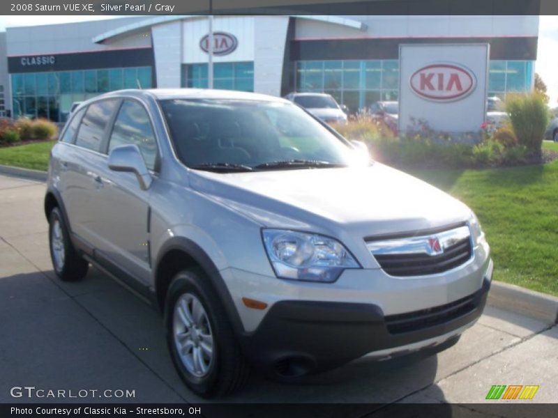 Silver Pearl / Gray 2008 Saturn VUE XE