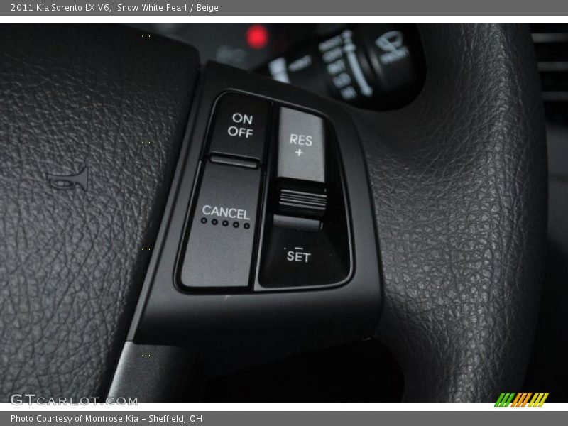 Snow White Pearl / Beige 2011 Kia Sorento LX V6