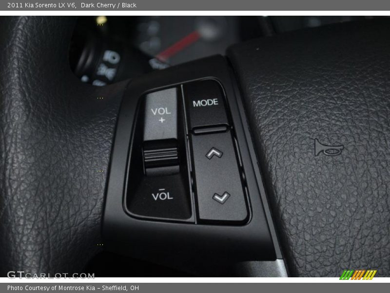 Dark Cherry / Black 2011 Kia Sorento LX V6