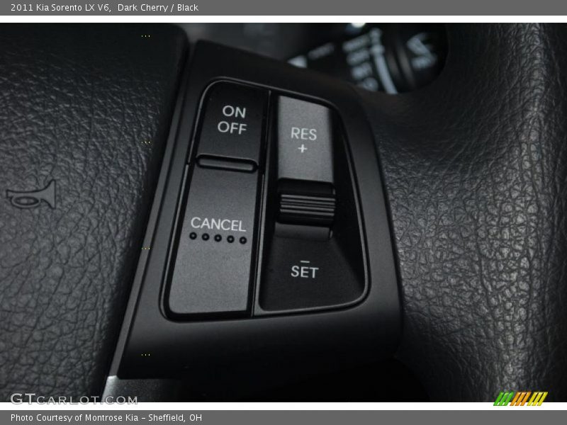 Dark Cherry / Black 2011 Kia Sorento LX V6