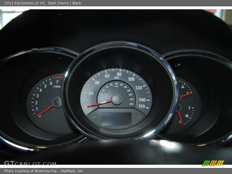  2011 Sorento LX V6 LX V6 Gauges