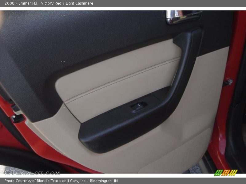 Victory Red / Light Cashmere 2008 Hummer H3