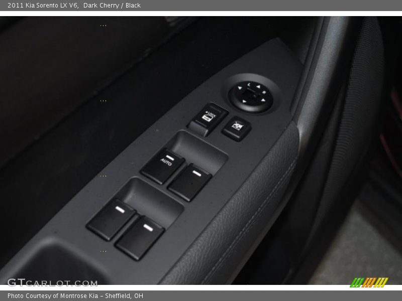 Dark Cherry / Black 2011 Kia Sorento LX V6