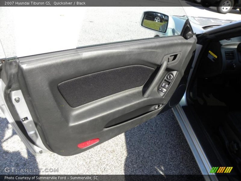  2007 Tiburon GS Black Interior