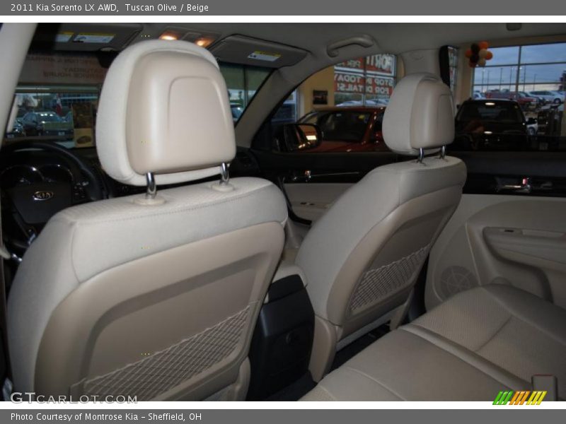 Tuscan Olive / Beige 2011 Kia Sorento LX AWD