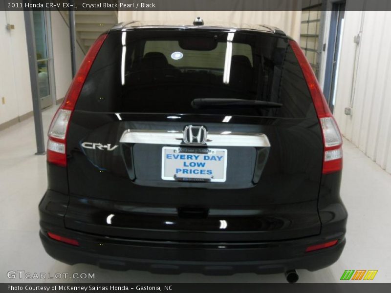 Crystal Black Pearl / Black 2011 Honda CR-V EX-L