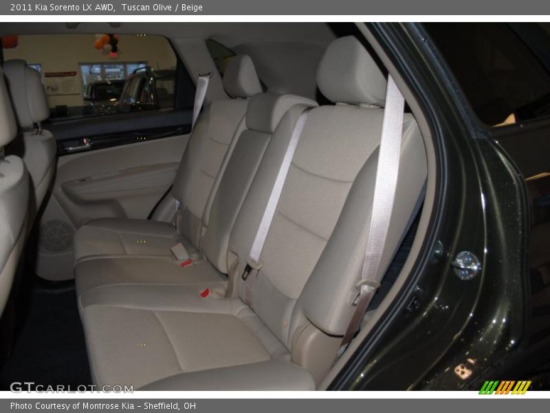 Tuscan Olive / Beige 2011 Kia Sorento LX AWD