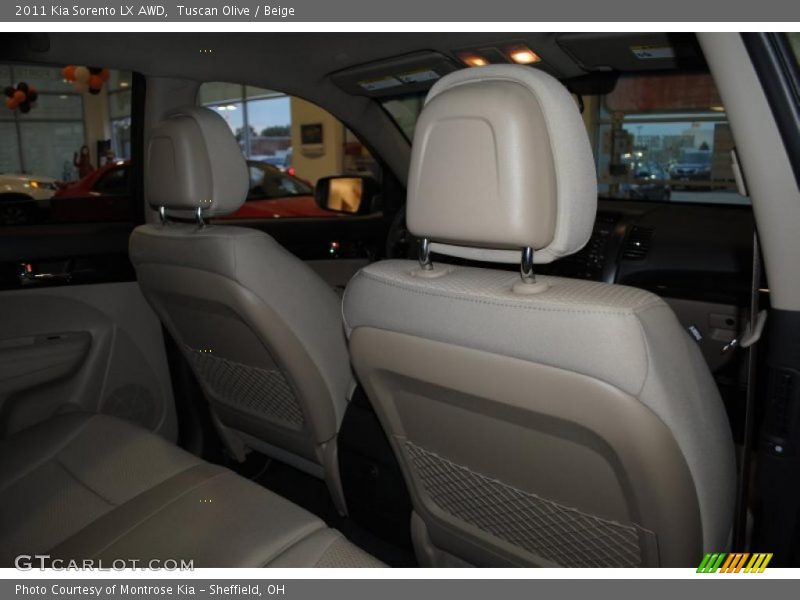 Tuscan Olive / Beige 2011 Kia Sorento LX AWD