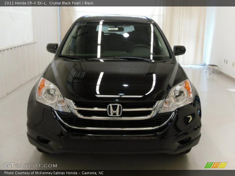 Crystal Black Pearl / Black 2011 Honda CR-V EX-L