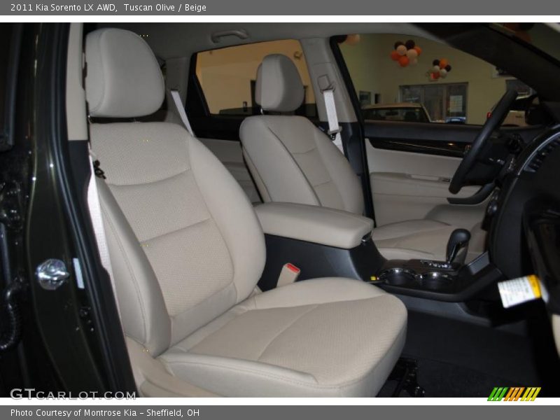 Tuscan Olive / Beige 2011 Kia Sorento LX AWD