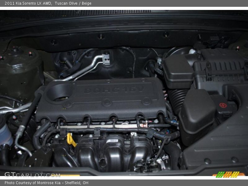 Tuscan Olive / Beige 2011 Kia Sorento LX AWD