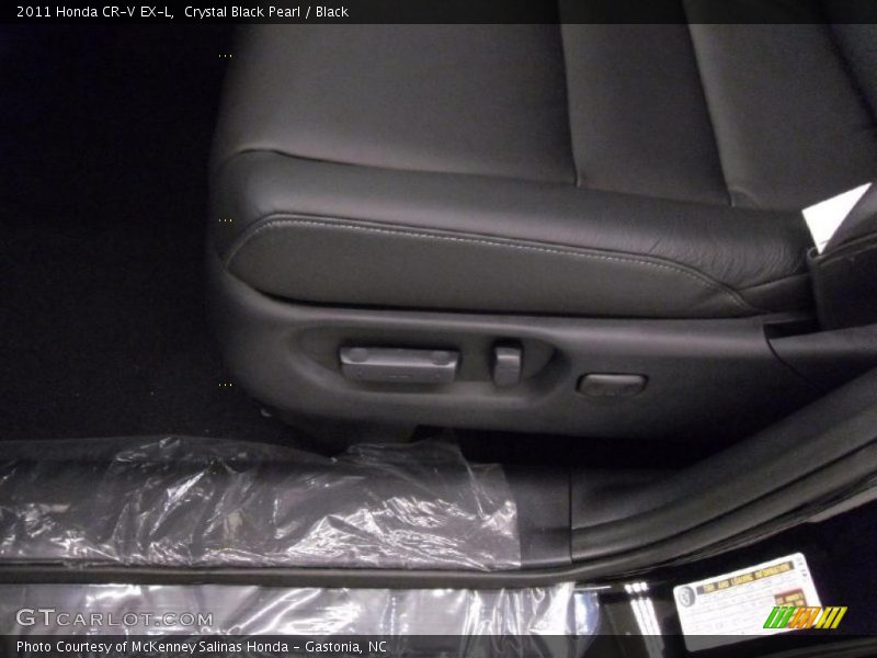 Crystal Black Pearl / Black 2011 Honda CR-V EX-L