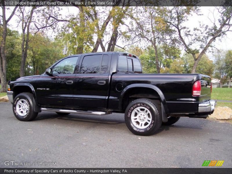 Black / Dark Slate Gray 2002 Dodge Dakota SLT Quad Cab 4x4