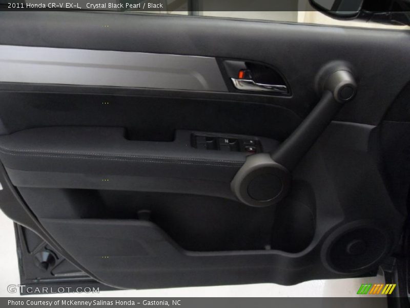 Crystal Black Pearl / Black 2011 Honda CR-V EX-L