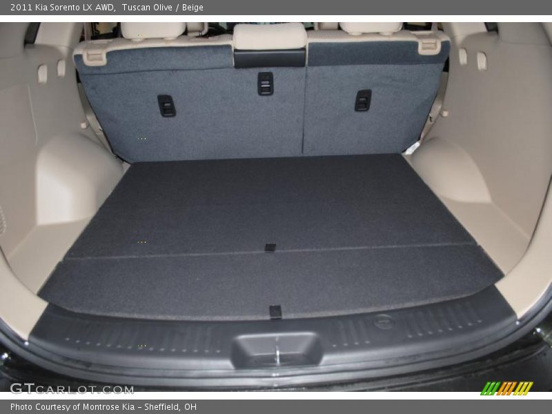 Tuscan Olive / Beige 2011 Kia Sorento LX AWD