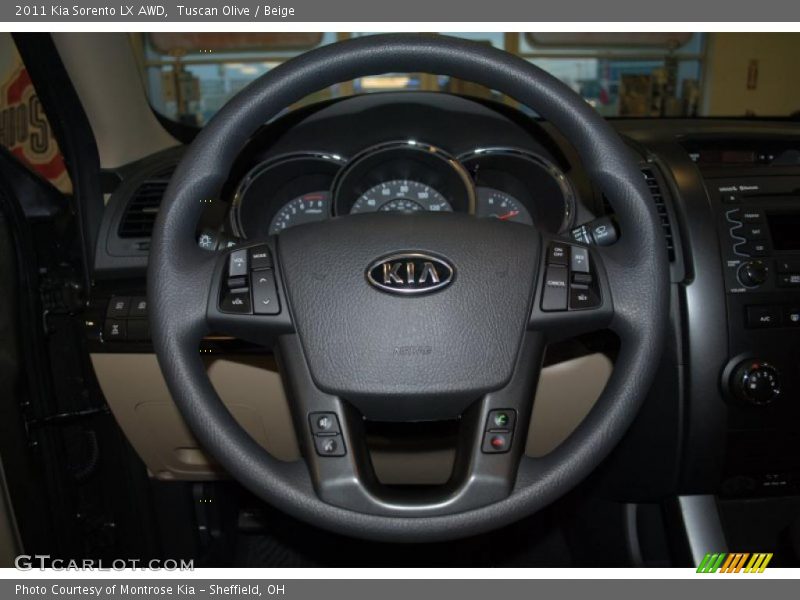Tuscan Olive / Beige 2011 Kia Sorento LX AWD