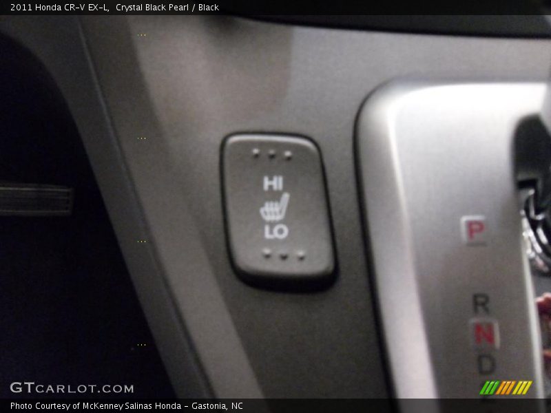 Crystal Black Pearl / Black 2011 Honda CR-V EX-L