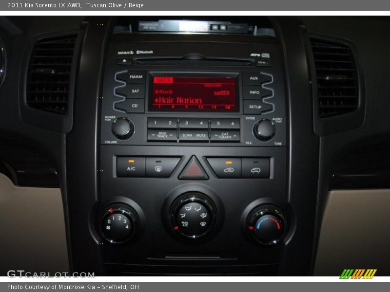 Tuscan Olive / Beige 2011 Kia Sorento LX AWD