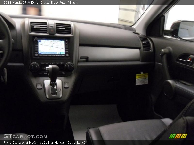 Crystal Black Pearl / Black 2011 Honda CR-V EX-L