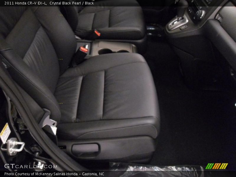Crystal Black Pearl / Black 2011 Honda CR-V EX-L