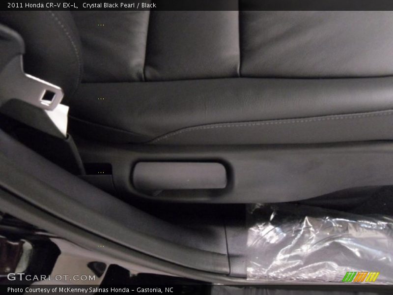 Crystal Black Pearl / Black 2011 Honda CR-V EX-L