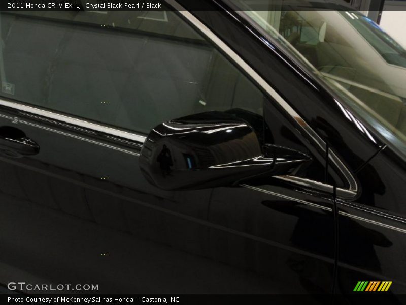 Crystal Black Pearl / Black 2011 Honda CR-V EX-L