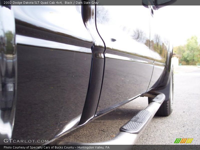 Black / Dark Slate Gray 2002 Dodge Dakota SLT Quad Cab 4x4