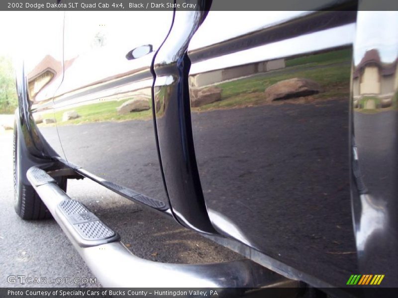 Black / Dark Slate Gray 2002 Dodge Dakota SLT Quad Cab 4x4