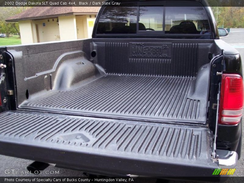 Black / Dark Slate Gray 2002 Dodge Dakota SLT Quad Cab 4x4